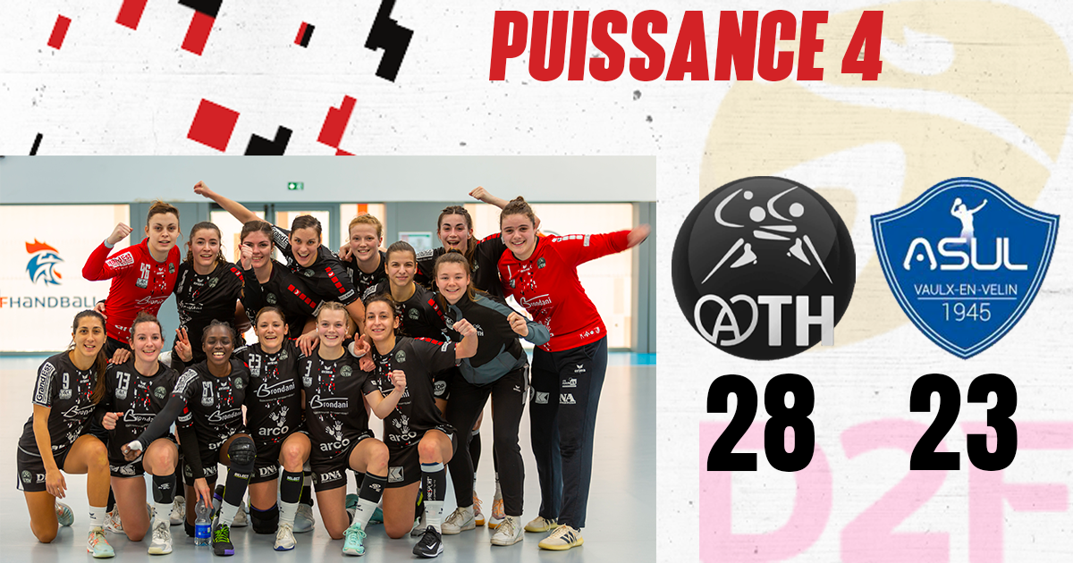 PUISSANCE 4 : ATH HANDBALL – ASUL VAULX EN VELIN